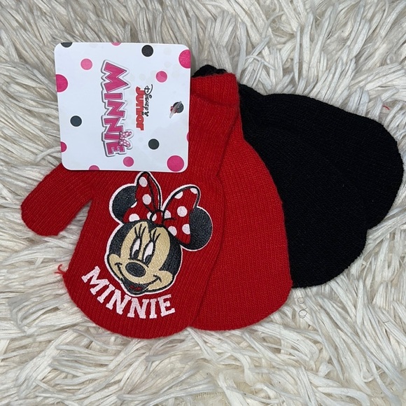 Toddler Minnie Mouse Mittens 2 Pack - Picture 1 of 1
